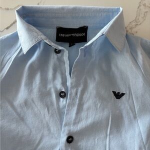 Emporio Armani kids Light Blue Shirt